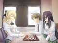 Lilly and Hanako Play a Game of Chess