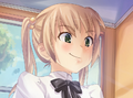 Emi accomplished with herself after knocking Hisao onto her bed