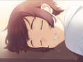 Rin crying in her sleep, as she had learned to