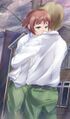 Rin hugging Hisao before leaving him