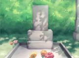 Emi´s father's tombstone